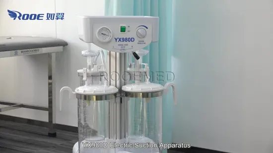 Veterinary High Flow & High Vacuum Electric Suction Unit (YX932D)