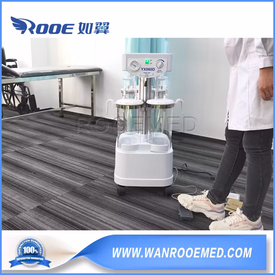 Aspiratore elettrico veterinario ad alto flusso e alto vuoto (YX932D)