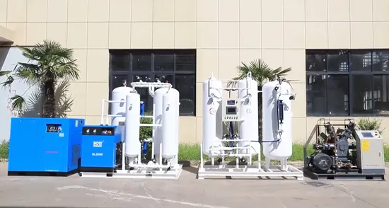 Sistema di generazione di ossigeno 10m3 20m3 Psa con prezzo del generatore portatile di ossigeno di riempimento della bombola
